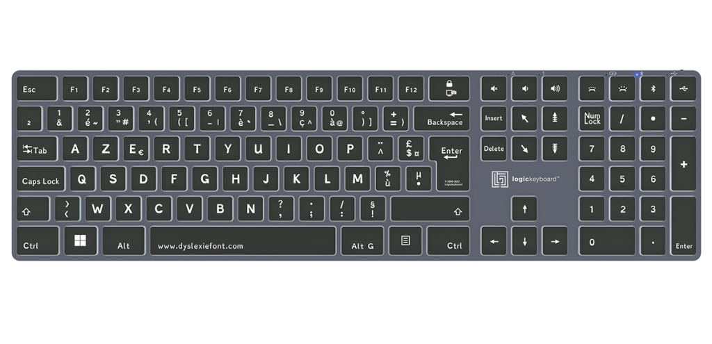 clavier dyslexie Titan Windows