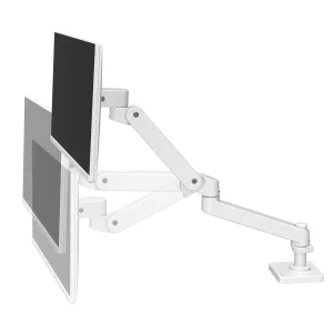 Bras support d'écran simple ou double LX Pro avec grande amplitude