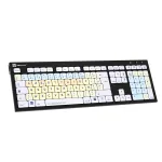 Clavier Dyslexie NERO Slimline noir avec touches codées couleur et police Dyslexie®