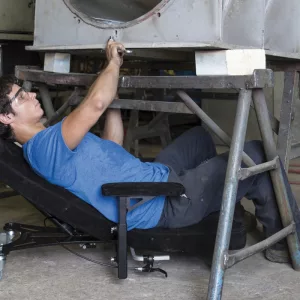 Siège ergonomique Flex 2 - Industrie - position couchée - travail au sol