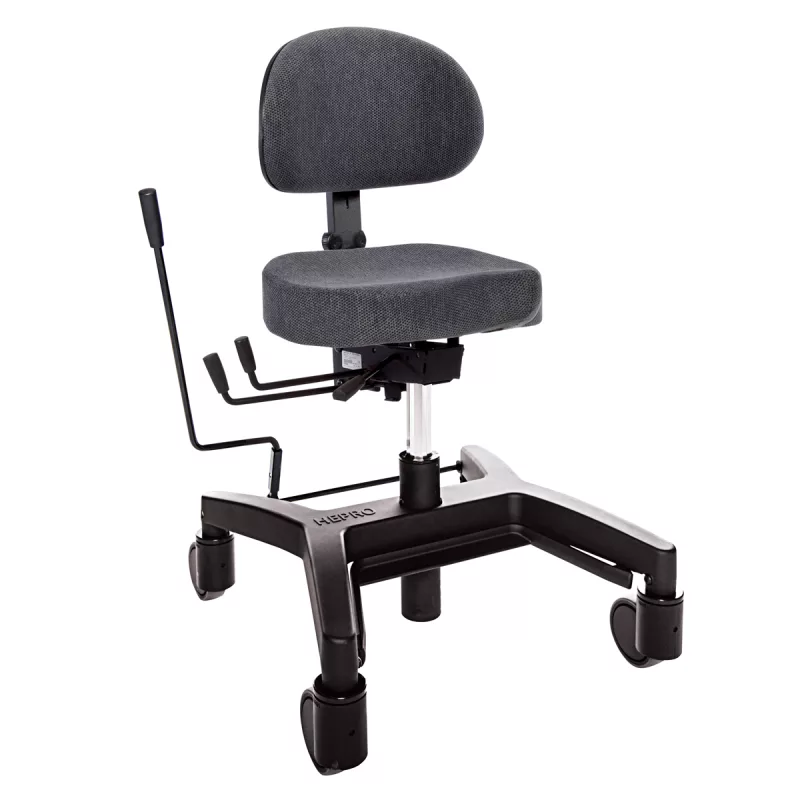Tabouret ergonomique Stando pour posture assis-debout - Compensation de handicap