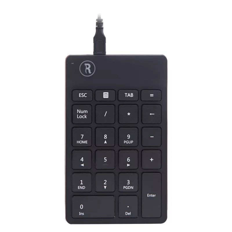 Pavé numérique ergonomique
