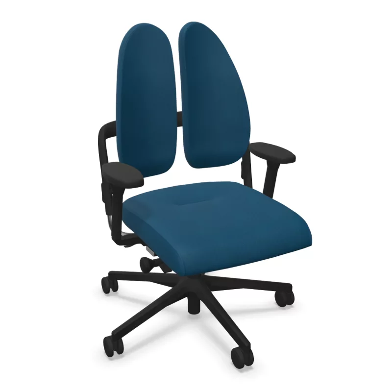 Fauteuil ergonomique XBA - Dossier qui soulage les problèmes de dos en limitant les pressions