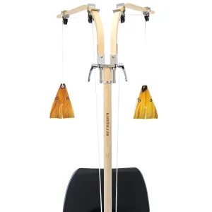 Détail en bois du Perdelle® Taya pour un soutien ergonomique.