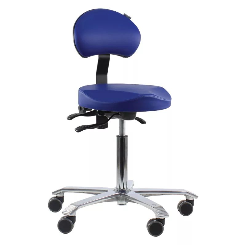 Siège ergonomique 6311 pour postes actifs avec utilisateur en mouvement