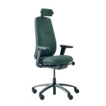 Nuova sedia da ufficio Logic - Design ergonomico - Schienale, seduta e poggiatesta regolabili