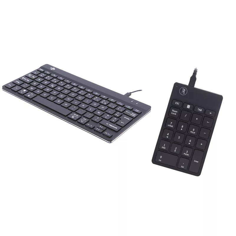Clavier compact et pavé numérique R-Go Break