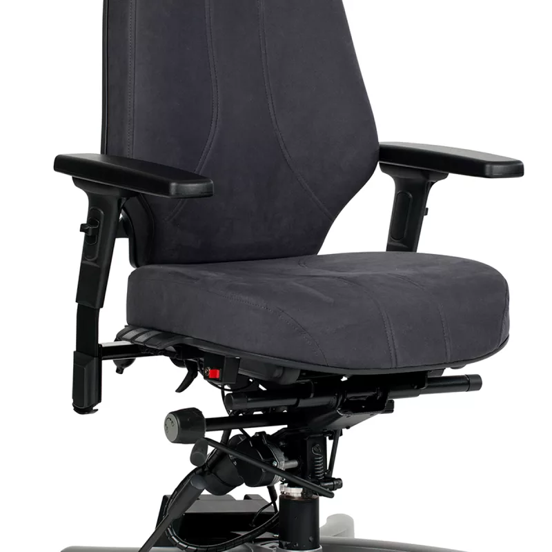 Fauteuil ergonomique pour handicap Tilto - Personnalisation poussée - Assistance au relevage