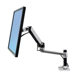 LX articulated screen support arm for computer screen height adjustment