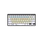 Clavier Dyslexie pour Windows Mini Bluetooth compact avec touches codées couleur et police Dyslexie®