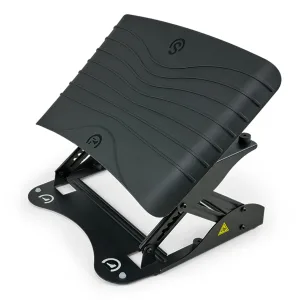 Repose-pieds Atlantic réglable en hauteur et inclinaison, avec structure en acier et surface ergonomique