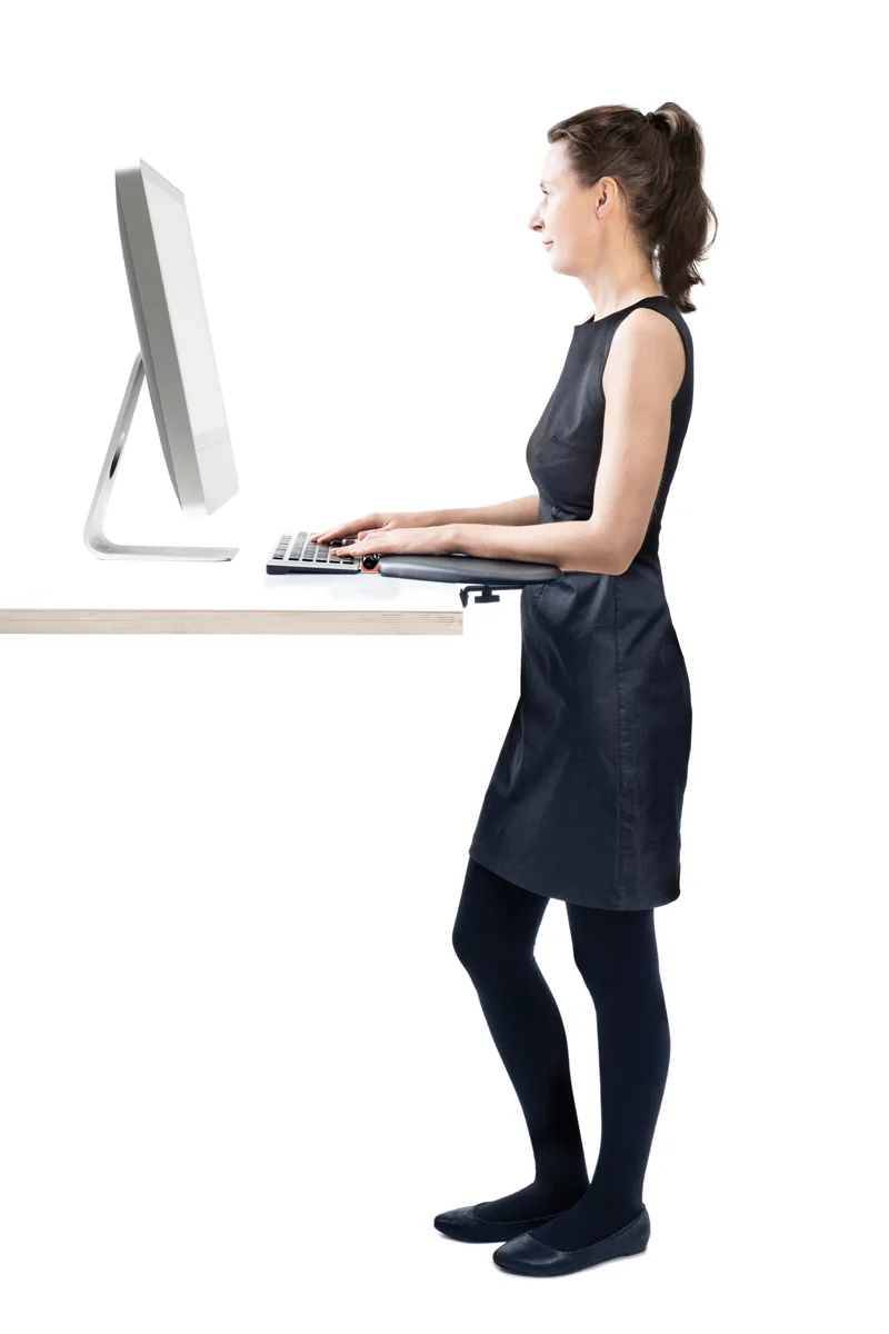 1c490f8a60b691130c33bf9958f5330c10a1df10_Repose_bras_Red_72dpi_800x1200.jpg Accessoire de bureau confortable pour prolonger RollerMouse Red ou Red plus - Repose-bras Red