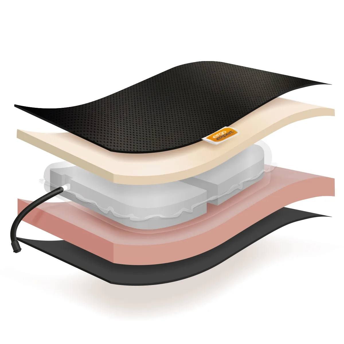 7db9a393bb73edafe2c00225694a2d1463a2fa48_schema_coussin_airtech_ErgoExpert_72dpi_RVB.jpg Coussin d'assise Airtech, vue shématique montrant sa mousse à mémoire de forme et ses poches d'air réglable